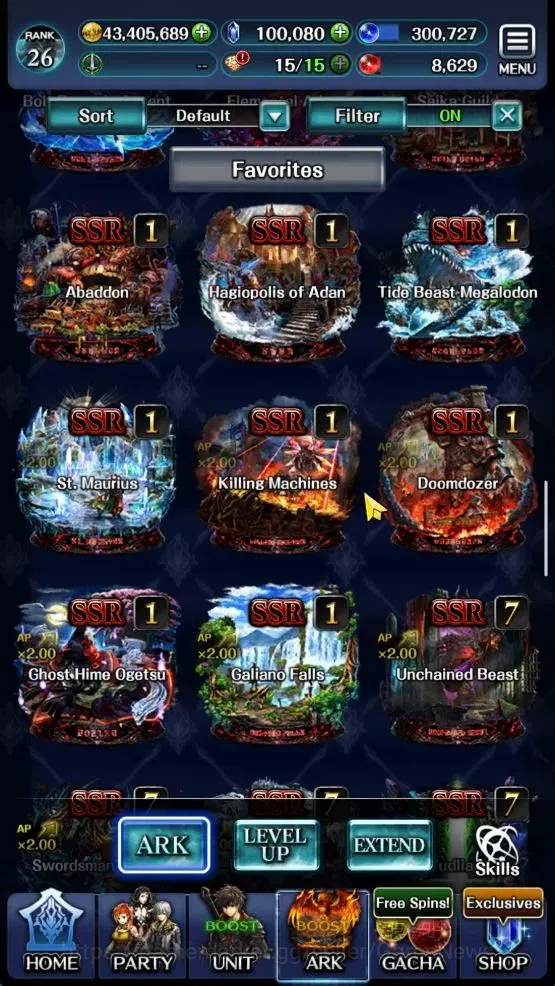 Last Cloudia Accounts Mid‑Game GLOBAL|Rank 26|100K Crystal|Collab [Claude C Kenny,Palamena]+[A Roland,G Lilaha,KoG Mauna]|3 9
