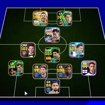 eFootball Accounts Legends & Iconic Players Android|Power 3012|Epic Paolo Maldini,Xabi Alonso,Daniele Massaro|6 Show Time