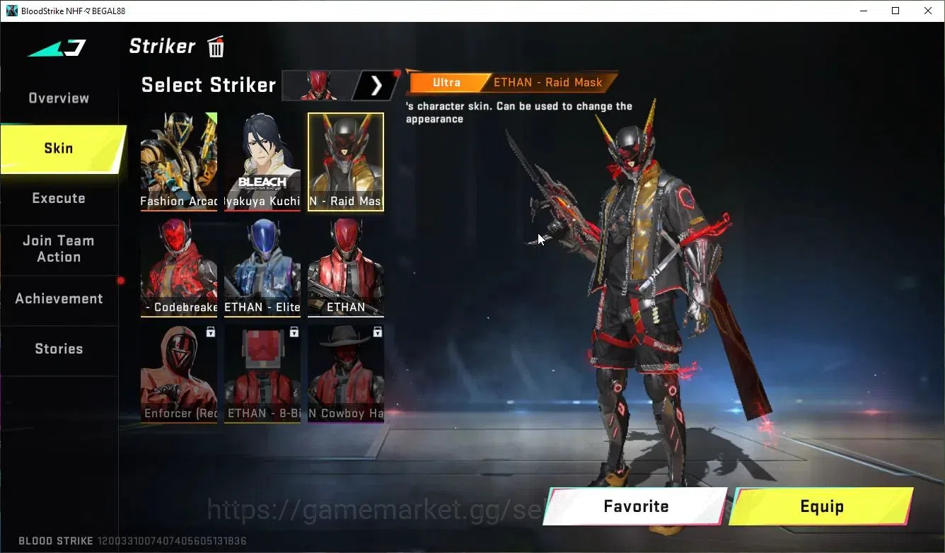 Blood Strike Accounts ASIA|ETERNAL DeAgle,MELE BFKnife,Zenpakuto+Collab  image 10