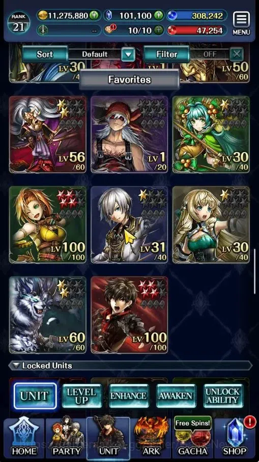 Last Cloudia Accounts GLOBAL|Rank 21|100k Crystal|Top Tier Unit (SM Sera image 4