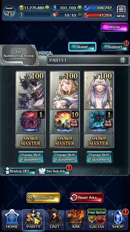 Last Cloudia Accounts GLOBAL|Rank 21|100k Crystal|Top Tier Unit (SM Sera image 8