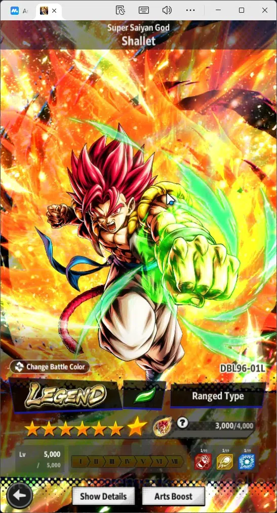 Dragon Ball Legends Accounts Global | Lvl 150|14.5M Total Power|202 CC|1 UL|3 L image 7
