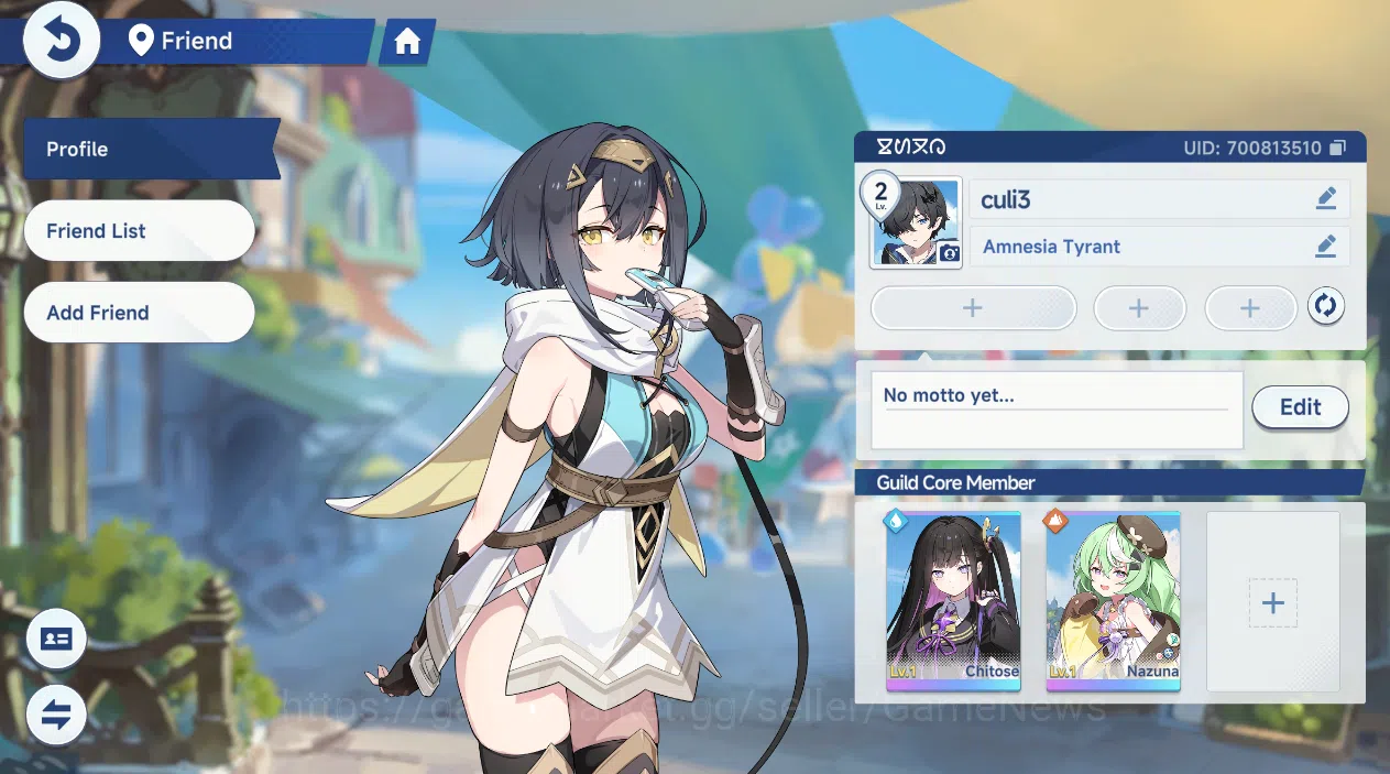 Stella Sora Accounts GLOBAL | Fresh Starter Chitose T1 + Nazuna | Log Yostar|Email Changeable | Check SS (SSR719) 2