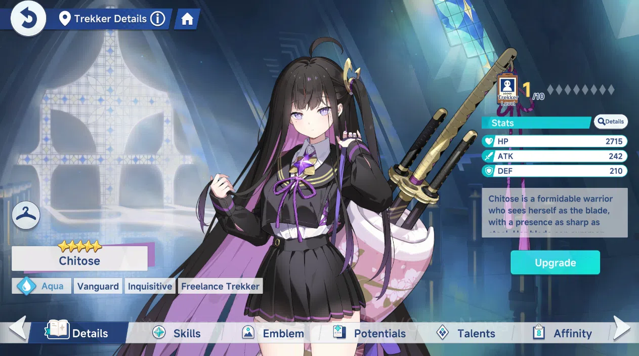 Stella Sora Accounts GLOBAL | Fresh Starter Chitose T1 + Nazuna | Log Yostar|Email Changeable | Check SS (SSR719) 3