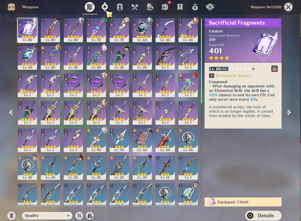 Genshin Impact Accounts ASIA|AR53|4Limited+31(*4Character)|Zibai,HuTao,Cit image 12