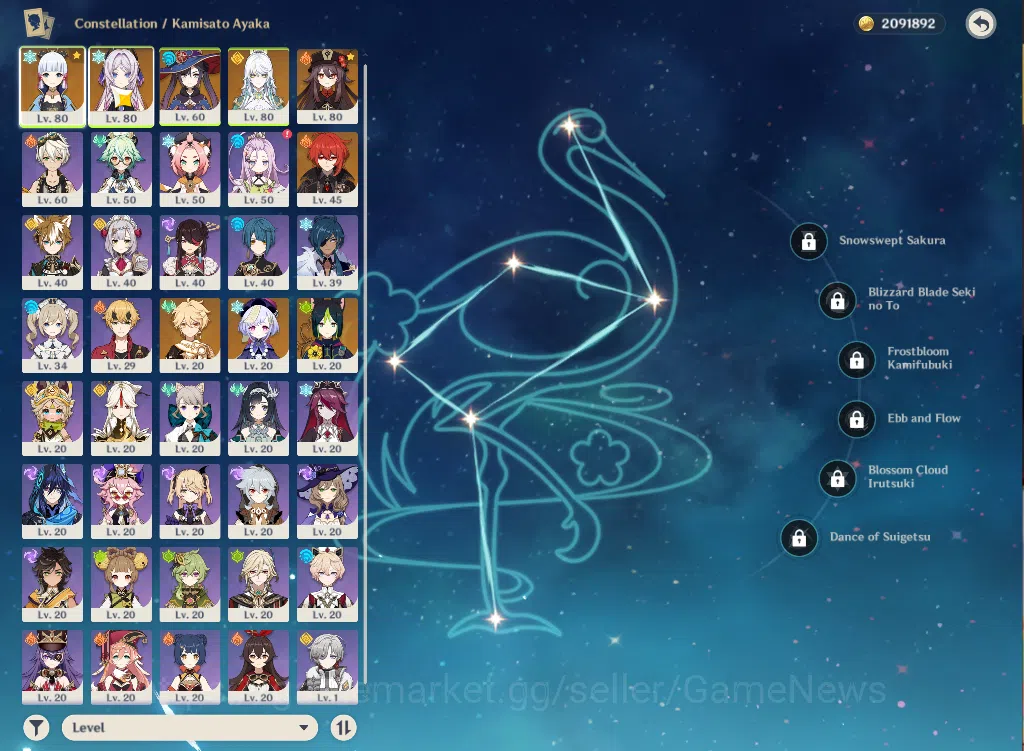 Genshin Impact Accounts ASIA|AR53|4Limited+31(*4Character)|Zibai,HuTao,Cit image 16