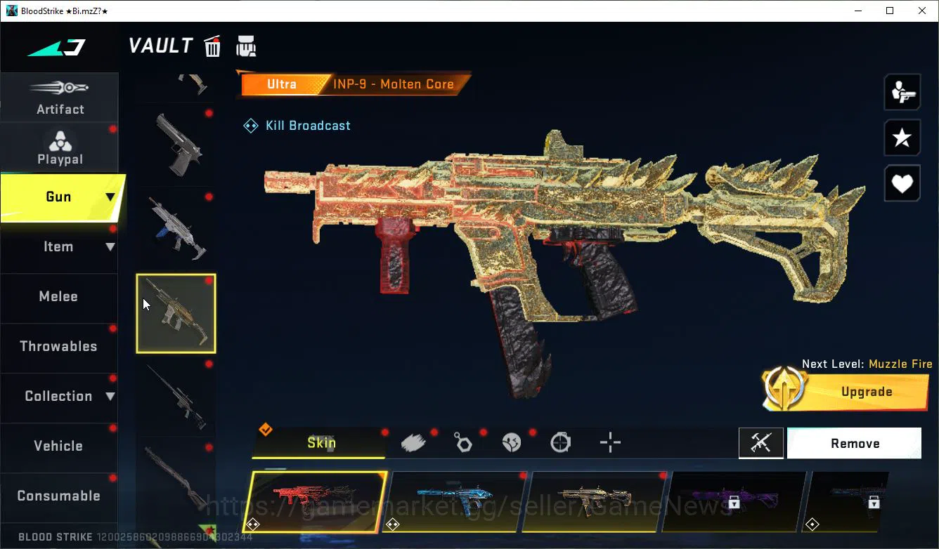 Blood Strike Accounts ASIA|11 ULTRA[Zero-Blood,Emma,M4A1,Origin12,Etc]|C image 11