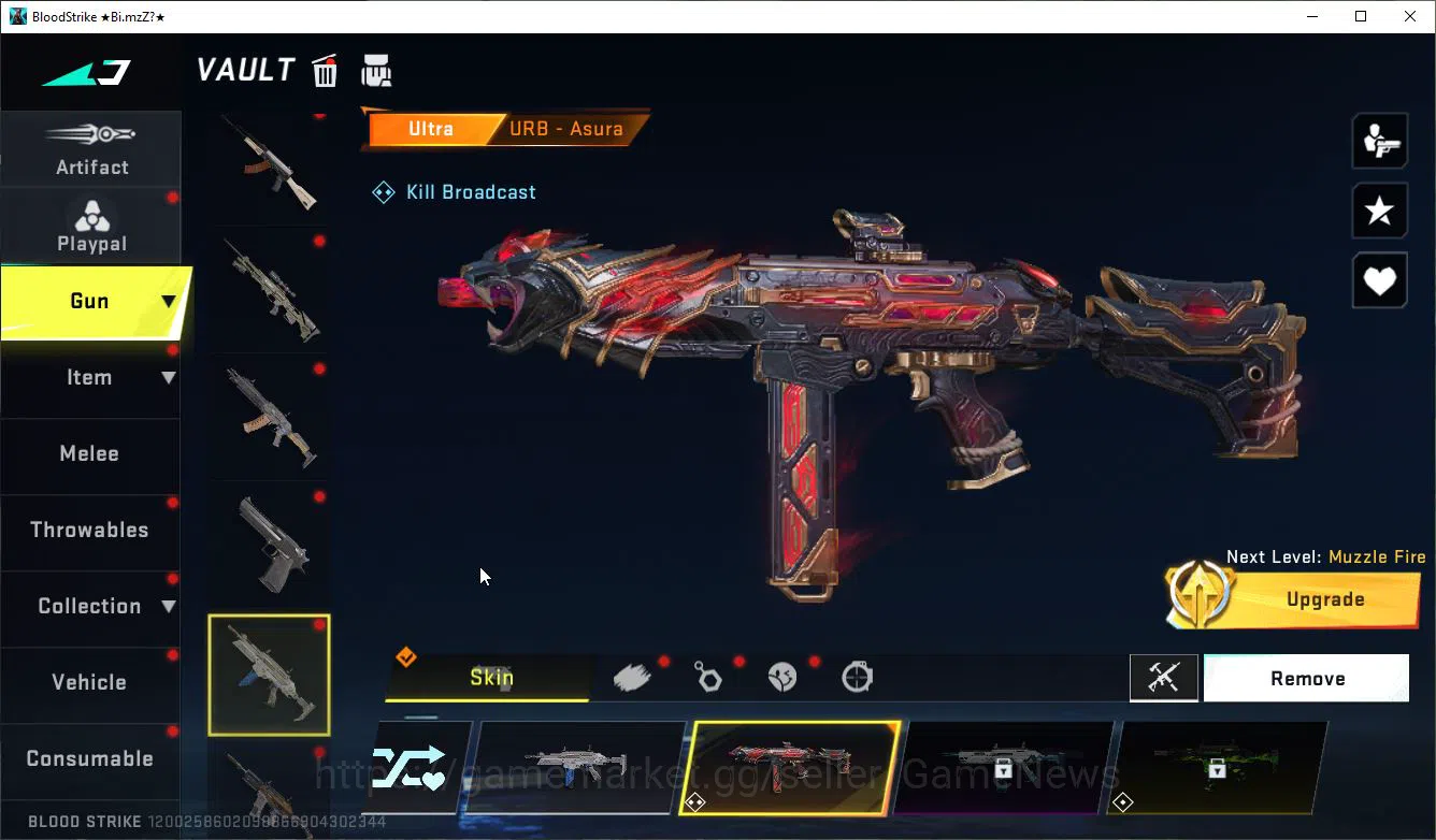 Blood Strike Accounts ASIA|11 ULTRA[Zero-Blood,Emma,M4A1,Origin12,Etc]|C image 12