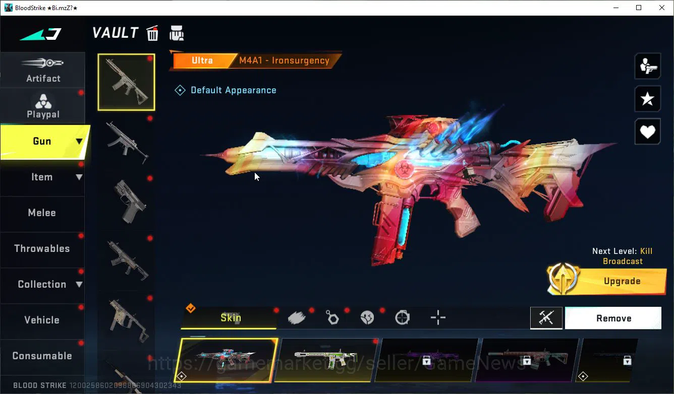 Blood Strike Accounts ASIA|11 ULTRA[Zero-Blood,Emma,M4A1,Origin12,Etc]|C image 16