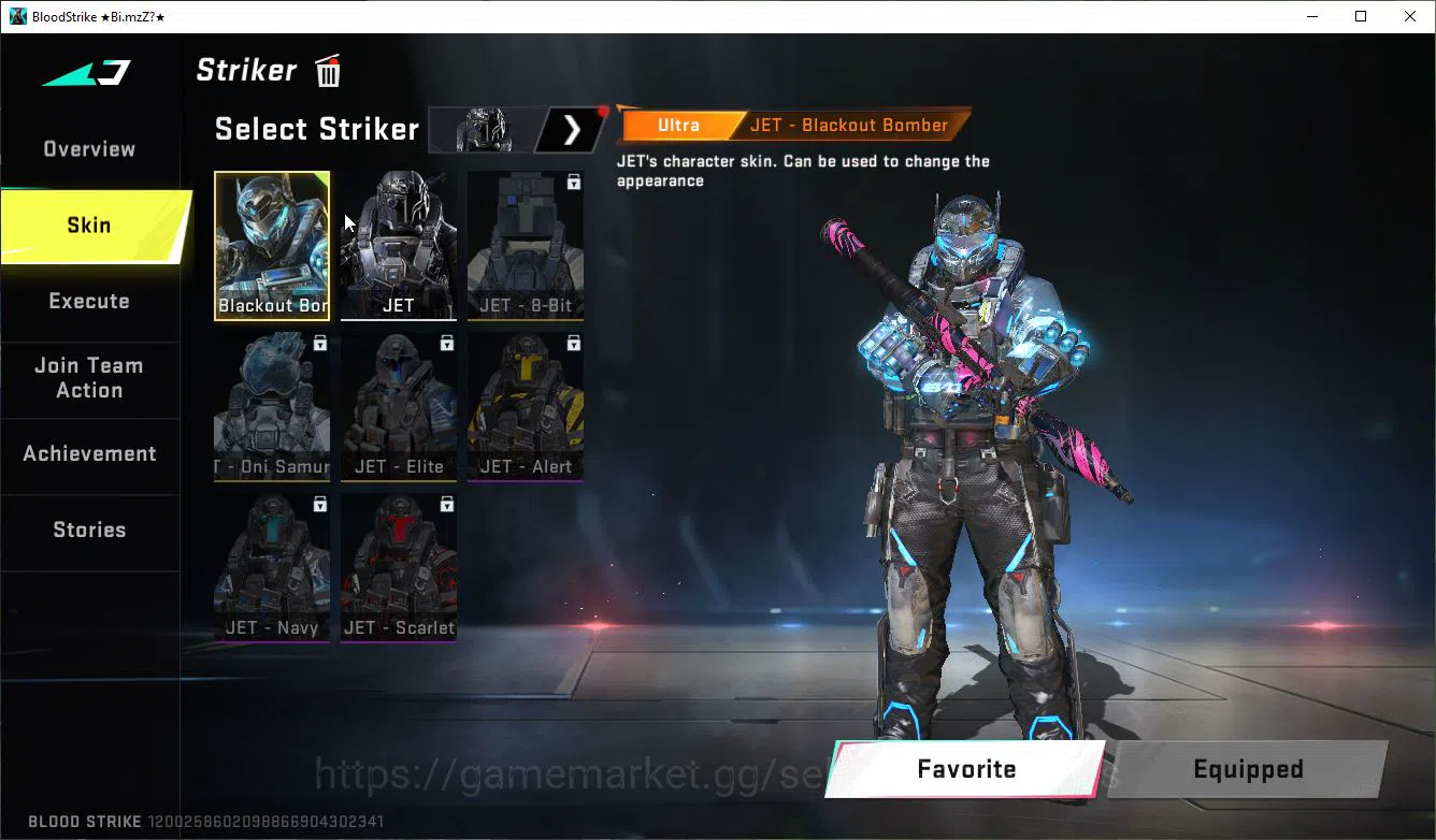 Blood Strike Accounts ASIA|11 ULTRA[Zero-Blood,Emma,M4A1,Origin12,Etc]|C image 19