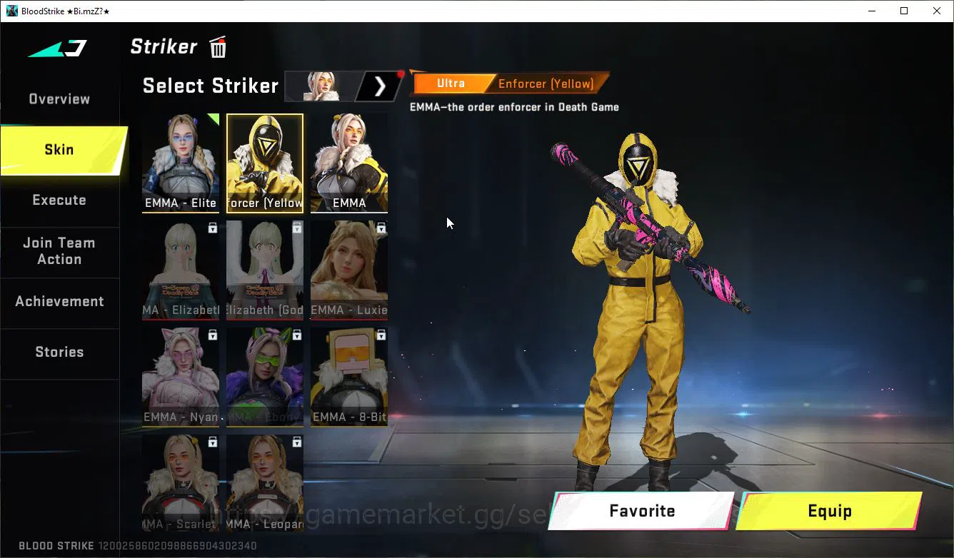 Blood Strike Accounts ASIA|11 ULTRA[Zero-Blood,Emma,M4A1,Origin12,Etc]|C image 20