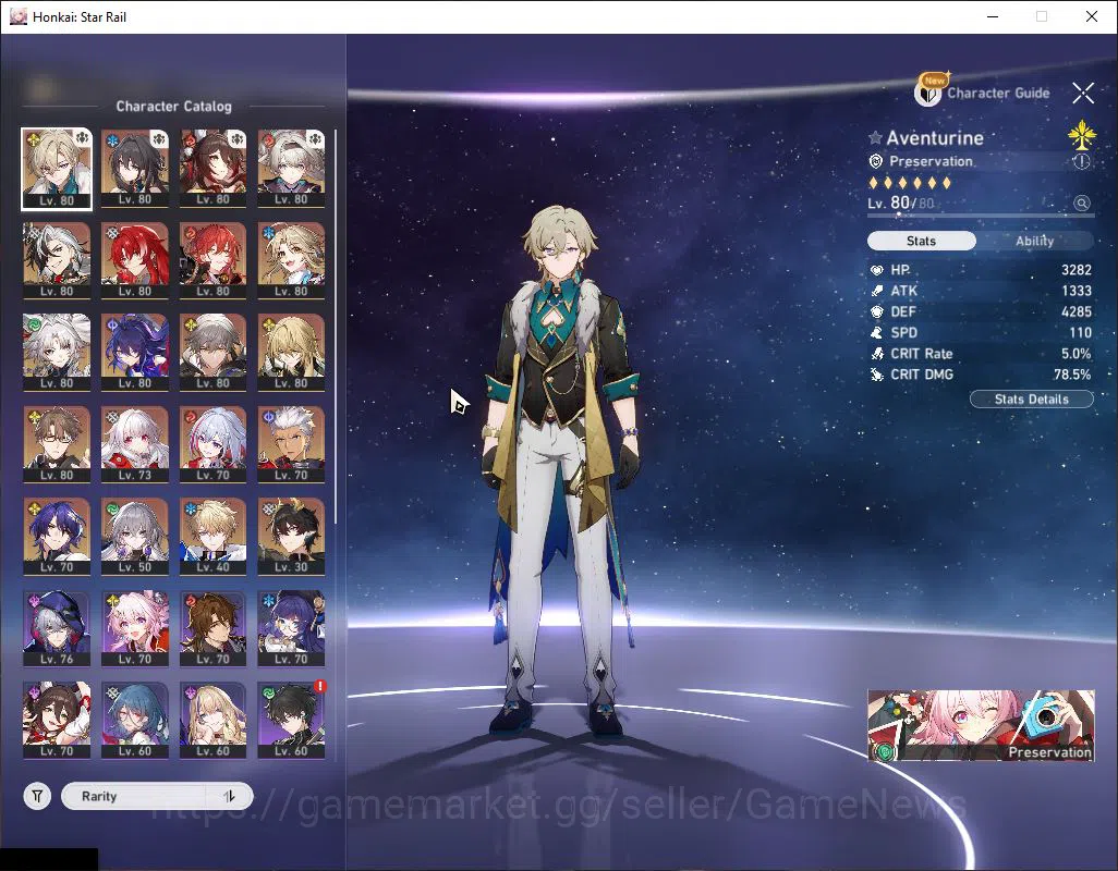 Honkai Star Rail Accounts Mid Game Asia|TL 70|12 3