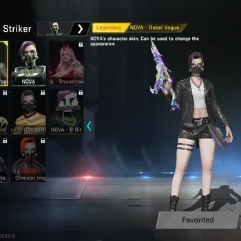 Blood Strike Accounts Others ASIA | 1 Eternal Gun: Vector-Shadowdrake|3 Ultra Gun|1 Legendary Striker|2 Legendary