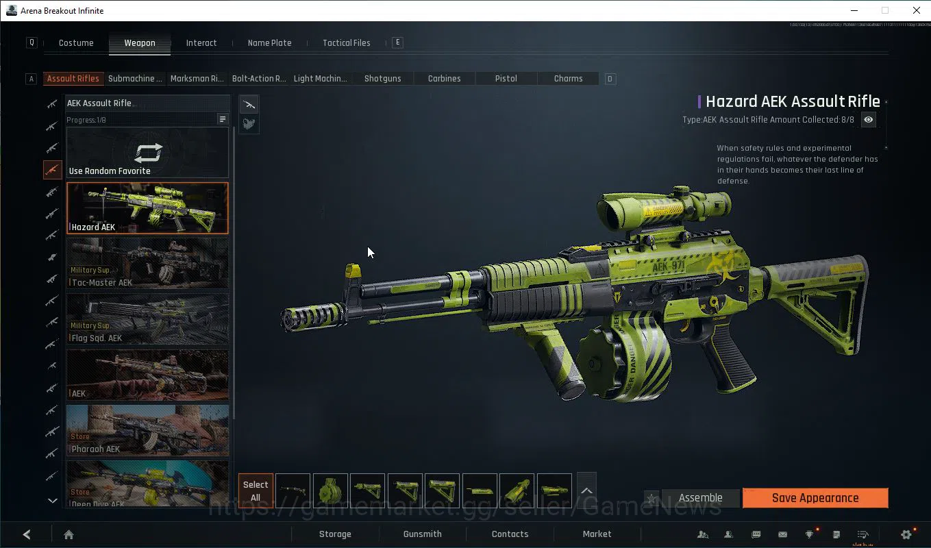 Arena Breakout: Infinite Accounts Global |Lvl 30| SV 156M | CV 143M | Militia Suit | image 10