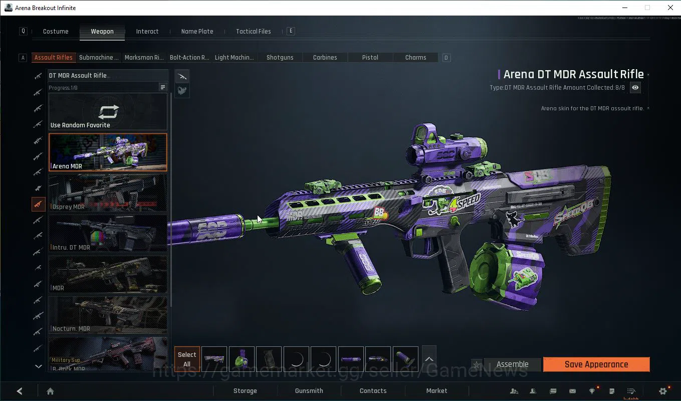 Arena Breakout: Infinite Accounts Global |Lvl 30| SV 156M | CV 143M | Militia Suit | image 11