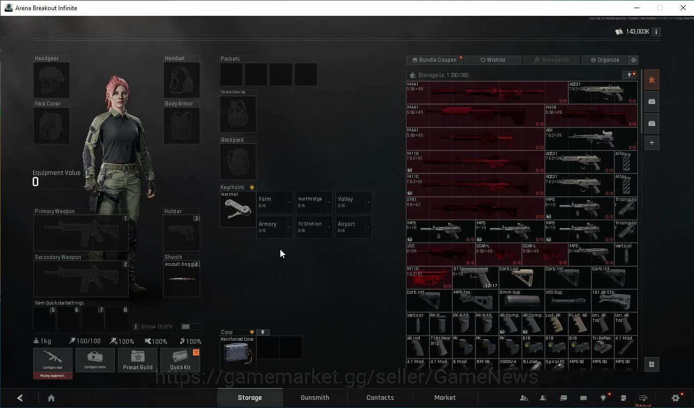 Arena Breakout: Infinite Accounts Global |Lvl 30| SV 156M | CV 143M | Militia Suit | image 3
