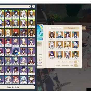 Genshin Impact Accounts Others Asia|AR 60|Neuviillette C1+Skin PremTeam|13 Limited 14(*5