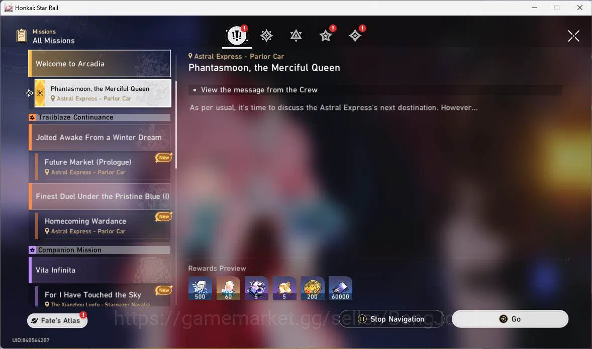 Honkai Star Rail Accounts Others ASIA|TL 61|8 Limit|Castorice+sign,Hyacine+sign,Sparxie,Silverwolf,Ruan Mei,Fu 4