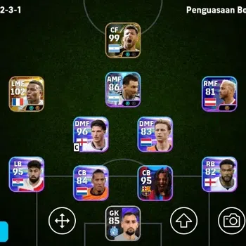 eFootball Accounts Legends & Iconic Players Mobile|PW 2735|Kylian Mbappe BigT,Sergio Aguero Epic,Lionel Messi