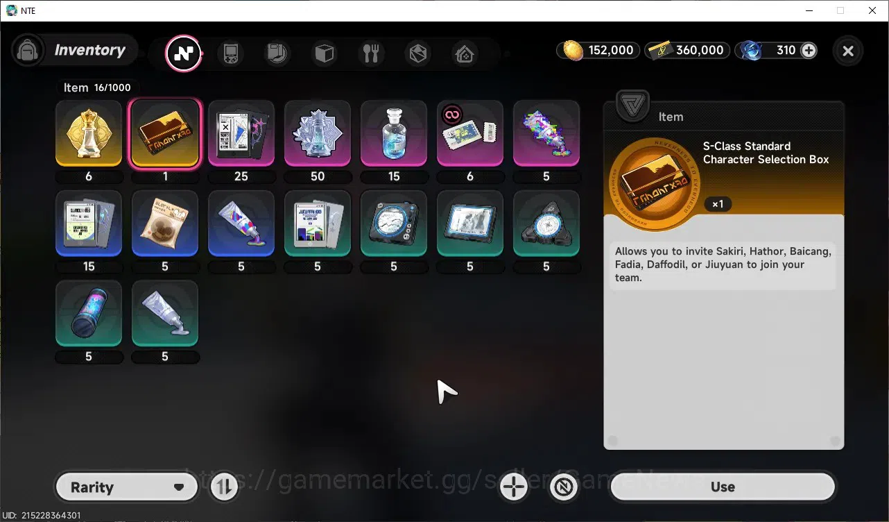 Neverness to Everness Accounts GLOBAL EU|HL 3|1 Limited S-Class(Chaos)|2 Selector image 7
