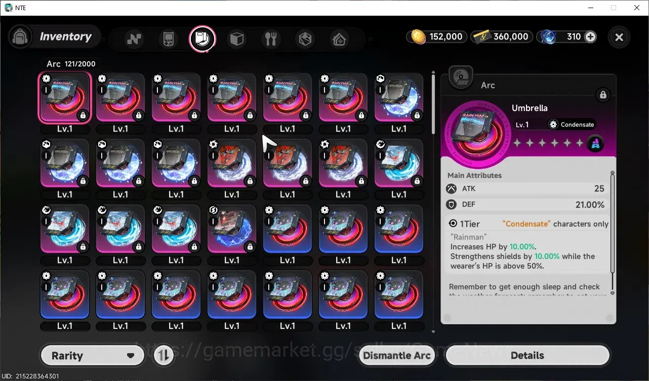 Neverness to Everness Accounts GLOBAL EU|HL 3|1 Limited S-Class(Chaos)|2 Selector image 8