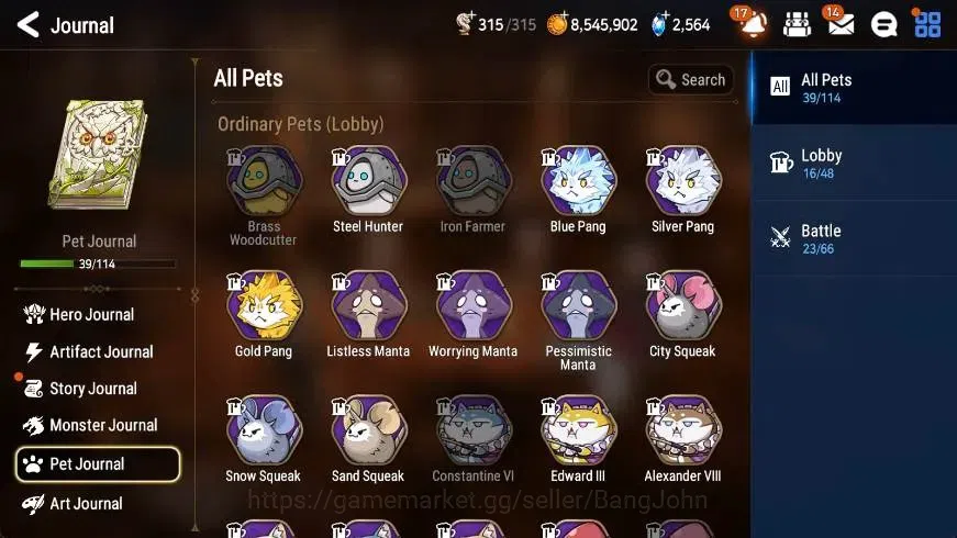 Epic Seven Accounts High-End ASIA | 18 ML(Zio,LOTScales,BArunka,FLidica,AVildred,Etc.)|PoH+Bless ON|SS 2.5K|Stigma 250K|Gold 10