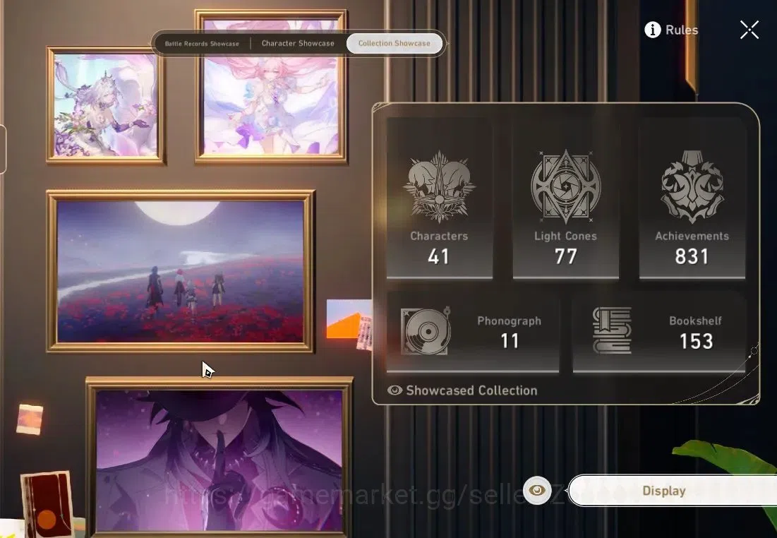 Honkai Star Rail Accounts Others ASIA|36x L80 Characters incl Sparkle, Acheron, Seele, Huohuo, Jing Yuan|TL70|22x L80 16