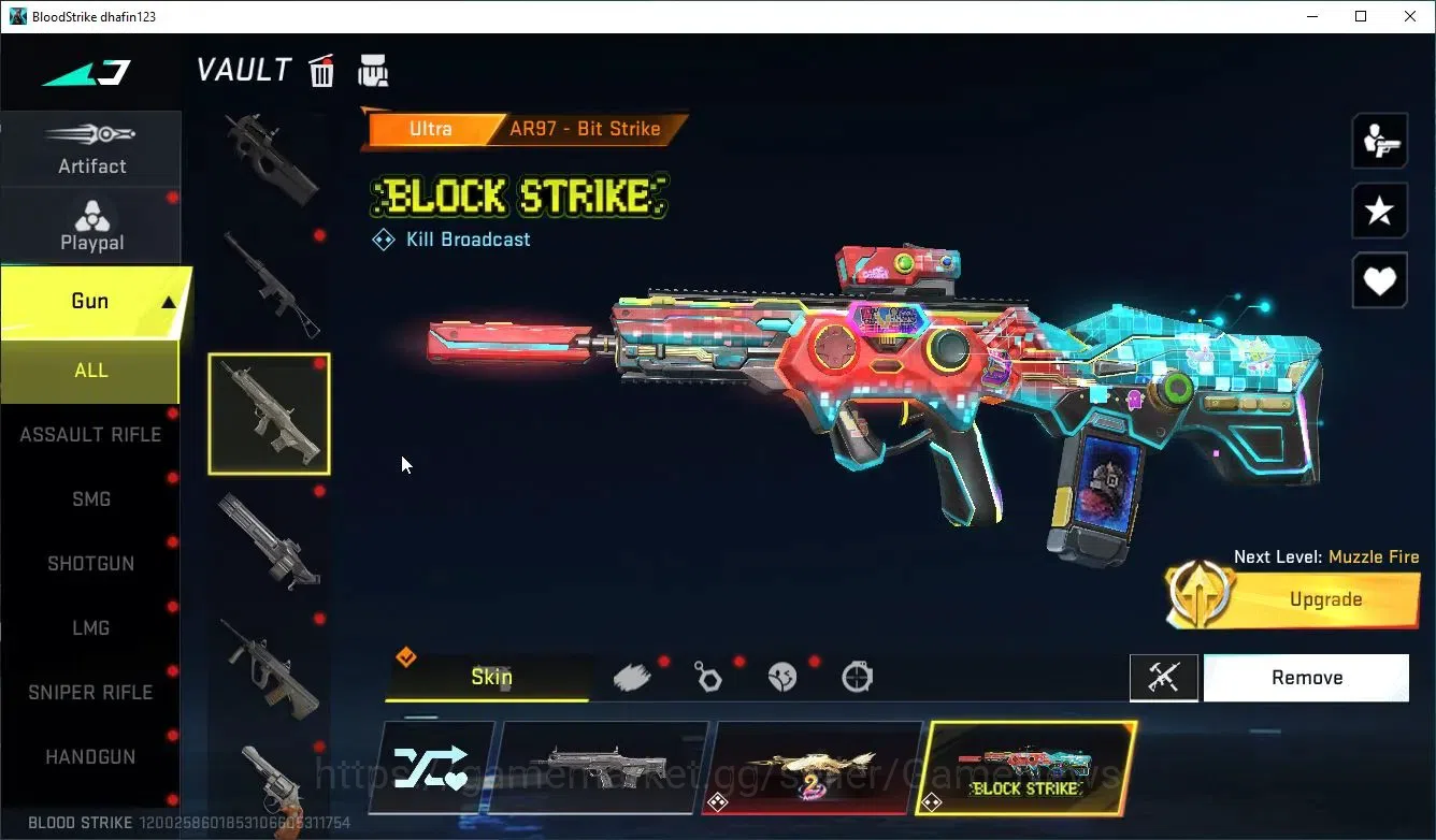 Blood Strike Accounts ASIA|ETERNAL Desert Eagle-Scorpius|Collab 7DS[Play image 17