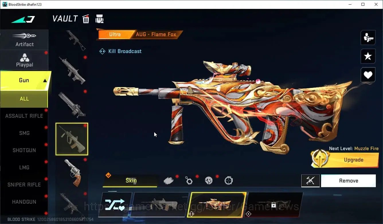 Blood Strike Accounts ASIA|ETERNAL Desert Eagle-Scorpius|Collab 7DS[Play image 18