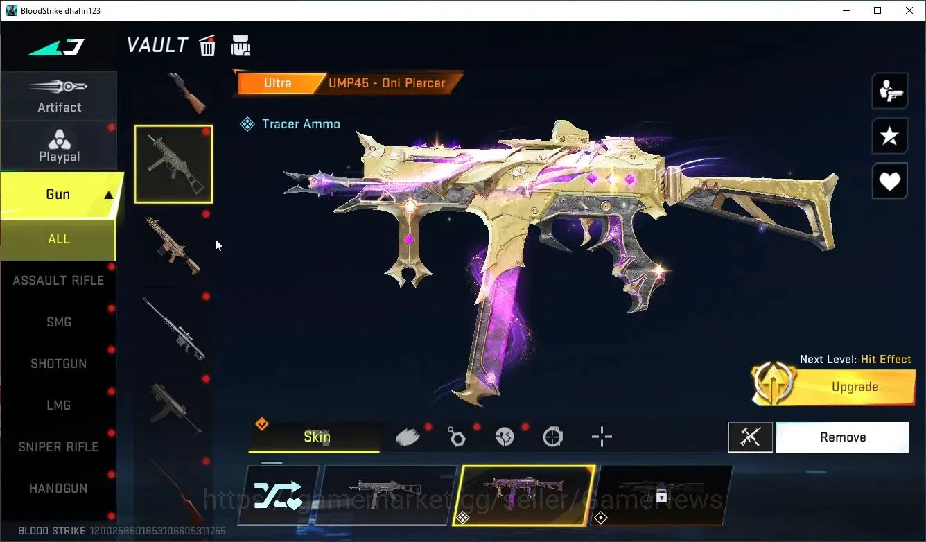 Blood Strike Accounts ASIA|ETERNAL Desert Eagle-Scorpius|Collab 7DS[Play image 19