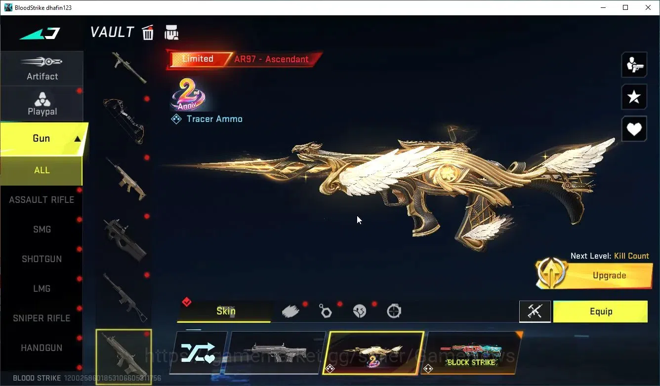 Blood Strike Accounts ASIA|ETERNAL Desert Eagle-Scorpius|Collab 7DS[Play image 20