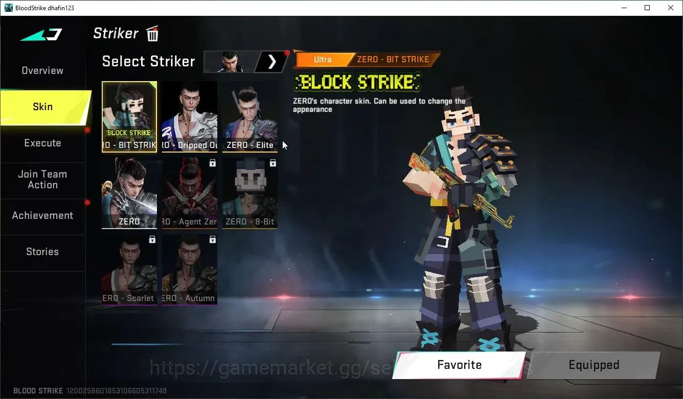 Blood Strike Accounts ASIA|ETERNAL Desert Eagle-Scorpius|Collab 7DS[Play image 6