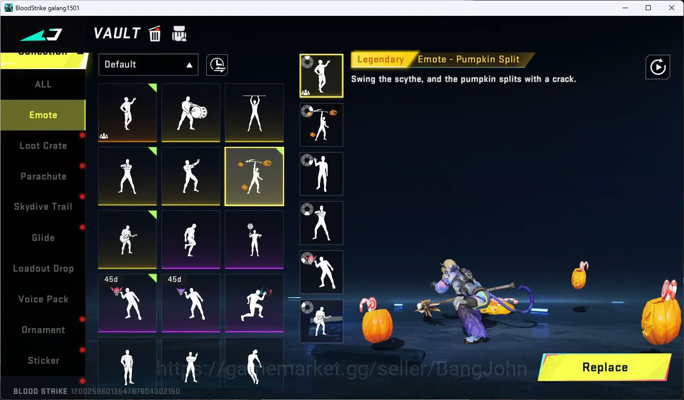 Blood Strike Accounts ASIA|EVOLVED=FAL|COLLAB=KAG-6,M700,AR97,KAR98K,QBZ image 4