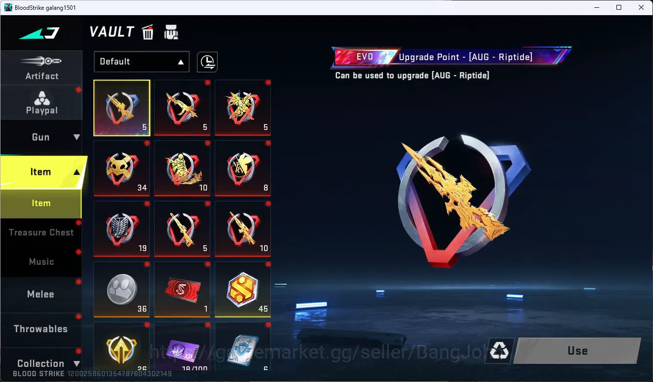 Blood Strike Accounts ASIA|EVOLVED=FAL|COLLAB=KAG-6,M700,AR97,KAR98K,QBZ image 9