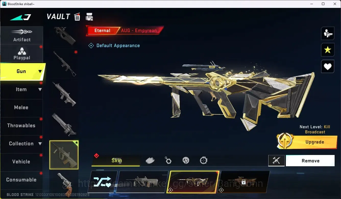 Blood Strike Accounts ASIA | Eternal AUG-Empyrean | 1 Epic Name-Changing image 2