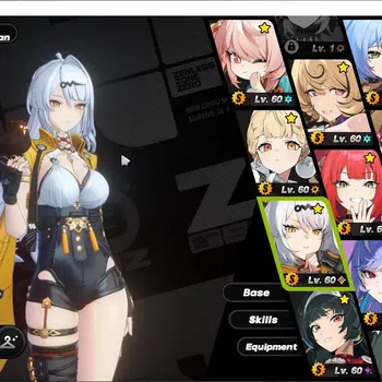 Zenless Zone Zero Accounts Others ASIA|IK 60|18 Limit (YuzuhaM2,EvelynM2,BurniceM1,Shunguang,Yixuan,Vivian Etc|Many