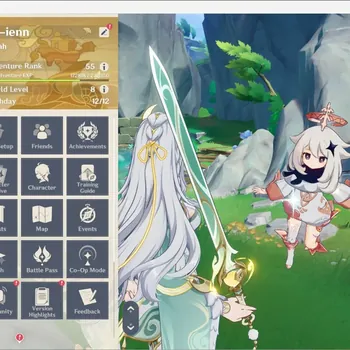 Genshin Impact Accounts Others ASIA|AR 55|4 Limit+1Sig[Zibai],[Zibai Colunbina Flins Sandrone |(5 Wp5*)|Mc male|Check