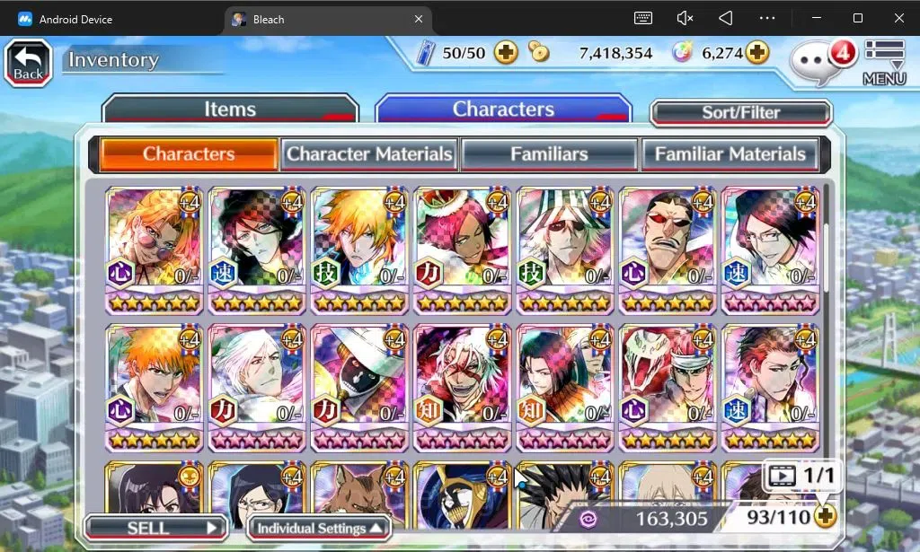 Bleach: Brave Souls Accounts [GLOBAL]6K Orbs+Fresh All Story|TYBW26[Momo,Shinji image 8