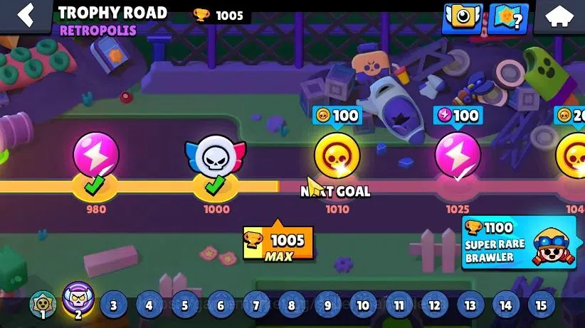 Brawl Stars Accounts 1005 Trophy|17 Brawlers 3 Max Lv [Edgar,Gus,Shelly image 10