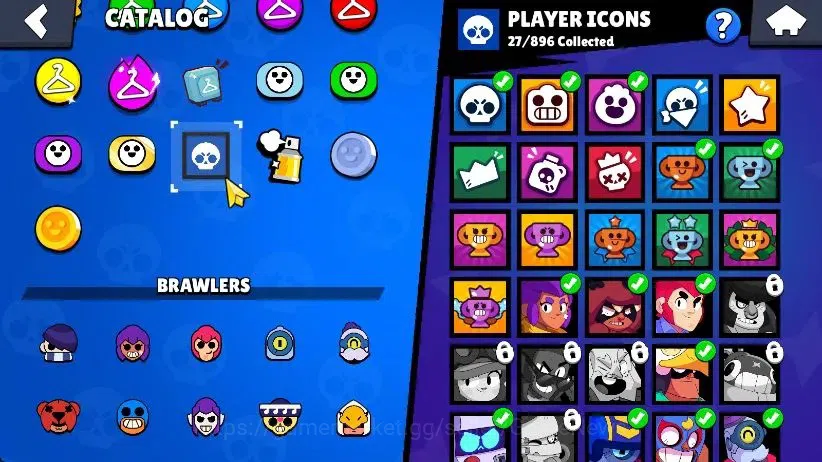 Brawl Stars Accounts 1005 Trophy|17 Brawlers 3 Max Lv [Edgar,Gus,Shelly image 13