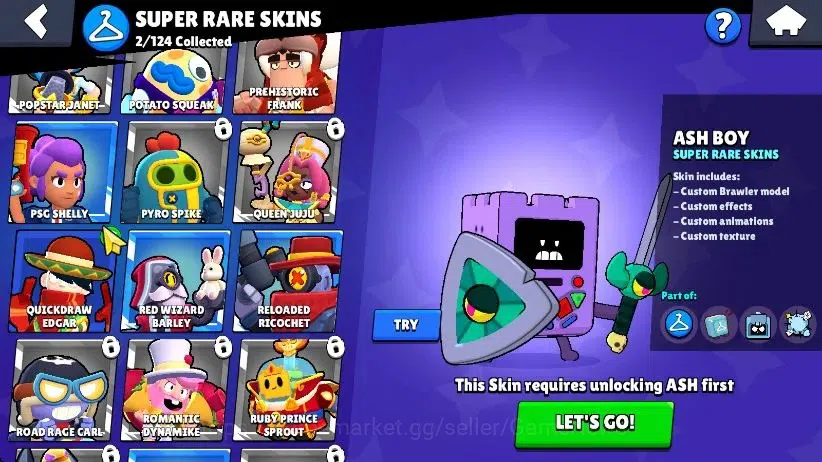 Brawl Stars Accounts 1005 Trophy|17 Brawlers 3 Max Lv [Edgar,Gus,Shelly image 7