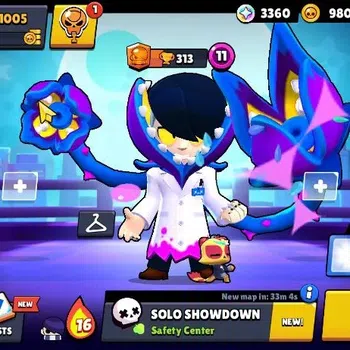 Brawl Stars Accounts 1005 Trophy|17 Brawlers 3 Max Lv [Edgar,Gus,Shelly image 1