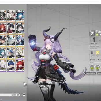 Arknights: Endfield Accounts NA/EU|Lv 54|5 SSR 1 Limited + 10 (*6 Weapon)|Typhoeus P4 + Signature P3|1 SSR Selector|3 Wp