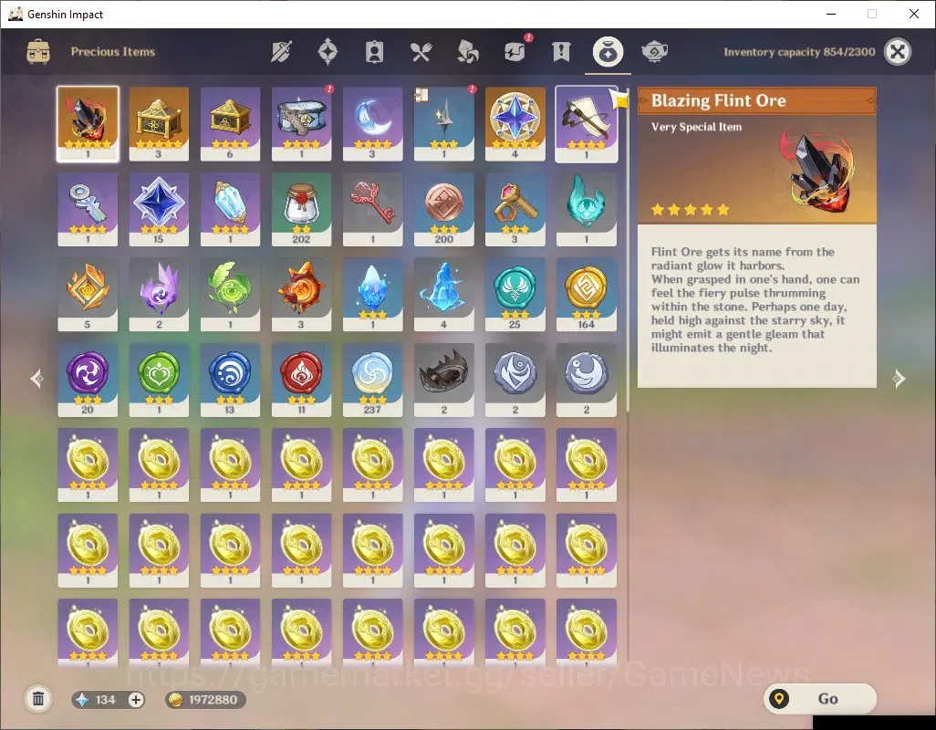Genshin Impact Accounts ASIA|AR 57|PreTeam Frezee [Skirk1,Escoffier,Furina image 14