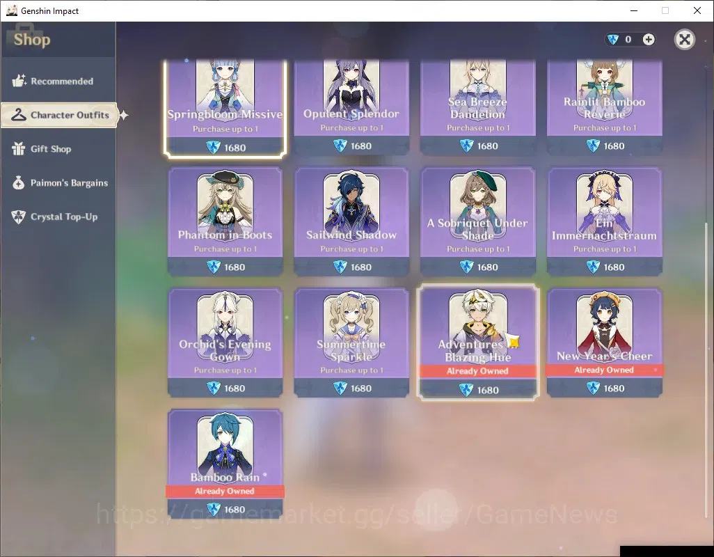 Genshin Impact Accounts ASIA|AR 57|PreTeam Frezee [Skirk1,Escoffier,Furina image 16