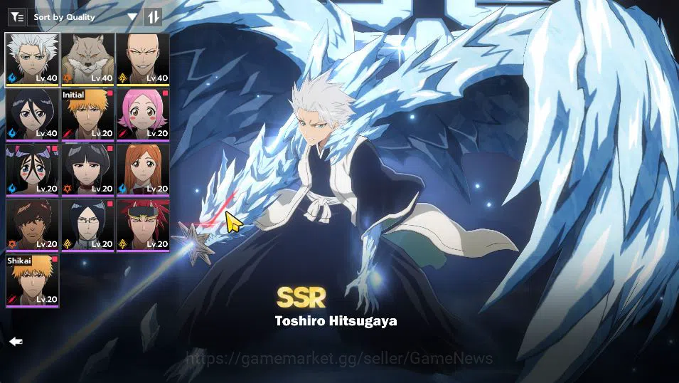 BLEACH: Soul Resonance Accounts Nuverse SEA|Lv 22 3 SSR (Toshiro+Sign,Sajin,Ikkaku image 10