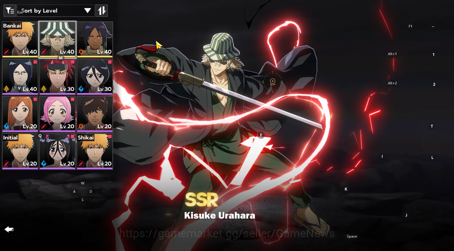 BLEACH: Soul Resonance Accounts Sv SEA Nuverse |Lv27|3 SRR(Ichigo+Sign,Kisuke+Sign image 13