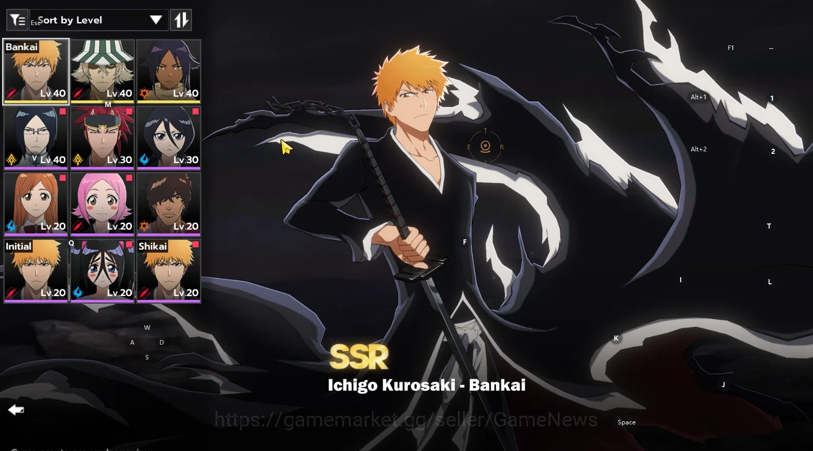 BLEACH: Soul Resonance Accounts Sv SEA Nuverse |Lv27|3 SRR(Ichigo+Sign,Kisuke+Sign image 14