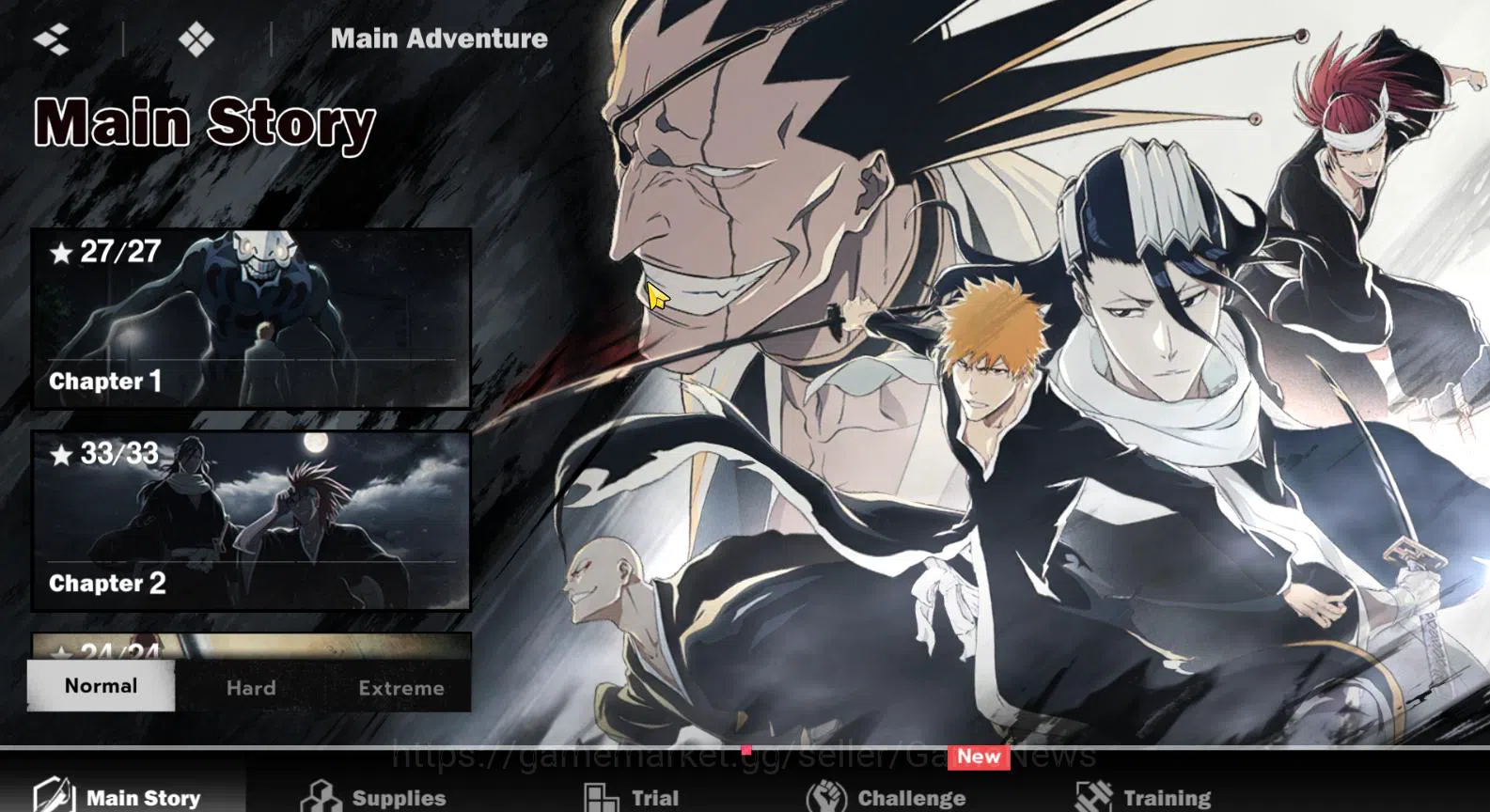 BLEACH: Soul Resonance Accounts Sv SEA Nuverse |Lv27|3 SRR(Ichigo+Sign,Kisuke+Sign image 3