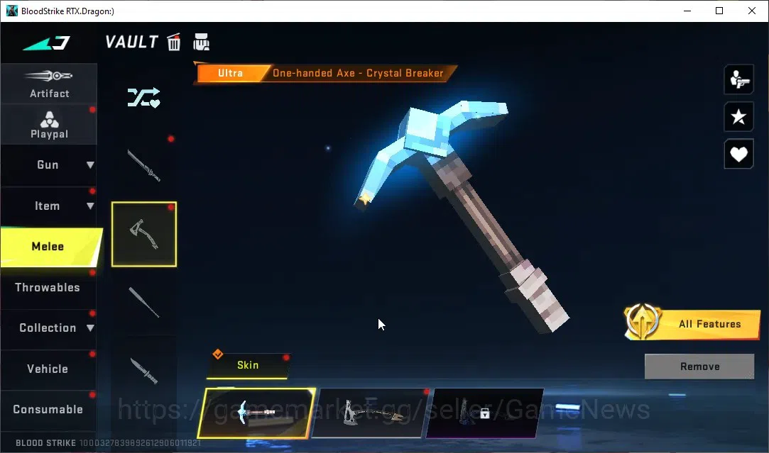 Blood Strike Accounts NA|19 Ultra (Hank,Ethan,Origin12,Vector,DEagle,SCA image 14